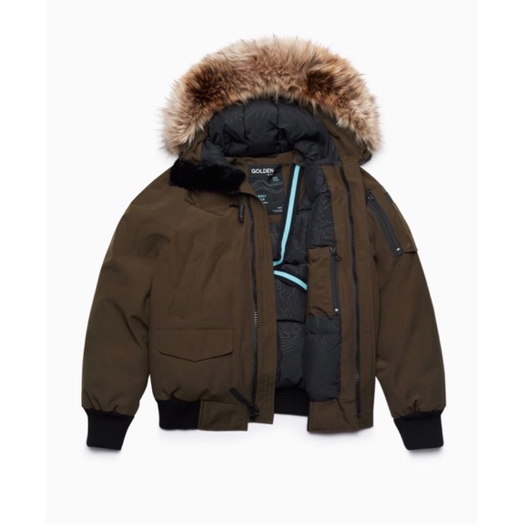 Aritzia down olive parka jacket - Picture 5 of 5